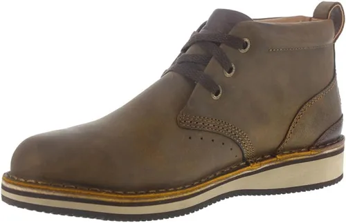 Vista 3 de Rockport Chukka con cordones para hombre Prestige Point Work Safety Toe