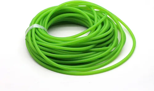Vista 5 de 32.8ft 1636 Tubo de goma de látex natural 0.142 in OD 0.063 in ID Tubo elástico para tirachinas Catapulta Caza al aire libre Ejercicio