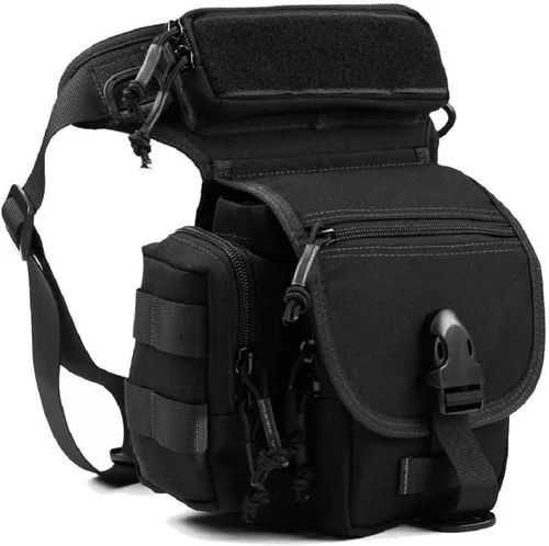 Vista 6 de Militar táctico gota pierna bolsa herramienta Fanny muslo paquetes para motocicleta al aire libre bicicleta ciclismo traivel