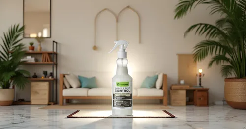 Vista 2 de Spray para control de insectos y plagas – Fórmula de aceite de menta y clavo de olor extra fuerte – Mata y repele arañas, hormigas, mosquitos