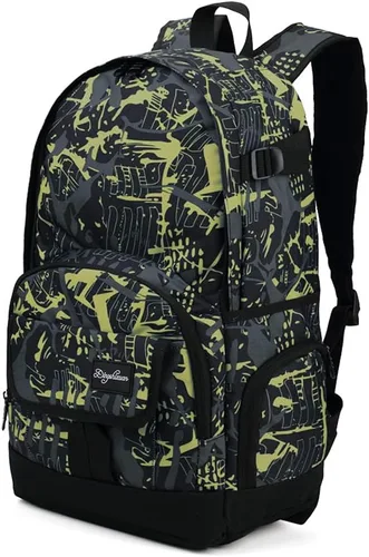 Vista 51 de Mochila escolar estilo Rickyh, mochila de viaje para hombres y mujeres, mochila ligera con compartimento para portátil, Tamaño único