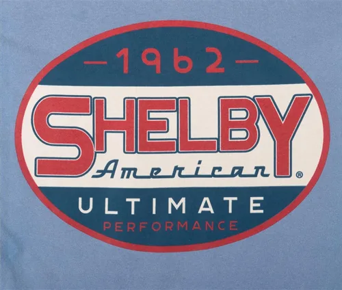 Vista 2 de Shelby Ultimate Performance - Camiseta de manga larga de jean azul Producto Shelby con licencia oficial 100% algodón