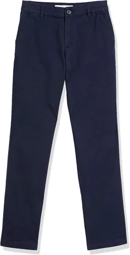 Vista 6 de Tienda Essentials Pantalón chino de sarga elástica con curvas y corte recto para mujer