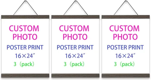 Vista 25 de YK artwood Impresiones de lienzo personalizadas con tus fotos de 8 x 10 pulgadas, imágenes personalizadas a lienzo para amantes, familiares, niños