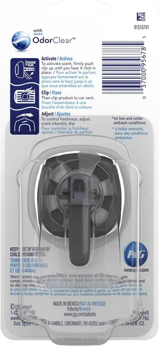 Vista 2 de Febreze Clip de ventilación para automóvil con aroma Downy April Fresh