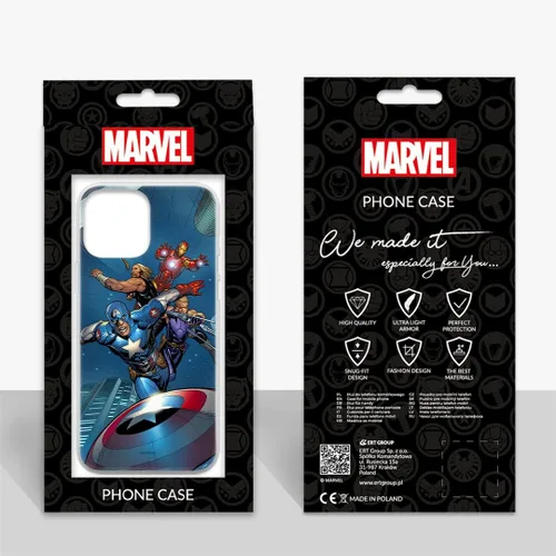 Vista 2 de ERT GROUP Funda de teléfono móvil para iPhone 13 PRO Original y con licencia oficial Marvel Avengers 008 adaptada de manera óptima a