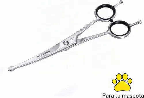 Vista 15 de Tweezerman 7" Pet Grooming Shears-Safety Round Tips for Dogs & Cats