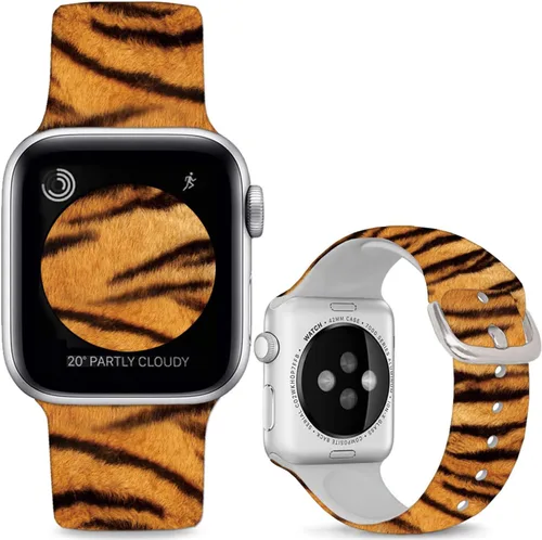 Vista 24 de Correas de silicona suave compatibles con Apple Watch de 38, 40, 41, 42, 44, 45, 46 y 49 mm, correas deportivas Ultra 2 para mujeres y hombres