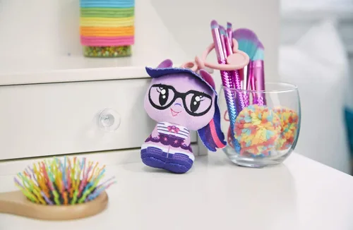 Vista 4 de My Little Pony Cutie Mark Crew Twilight Sparkle Equestria - Clip de peluche para niñas