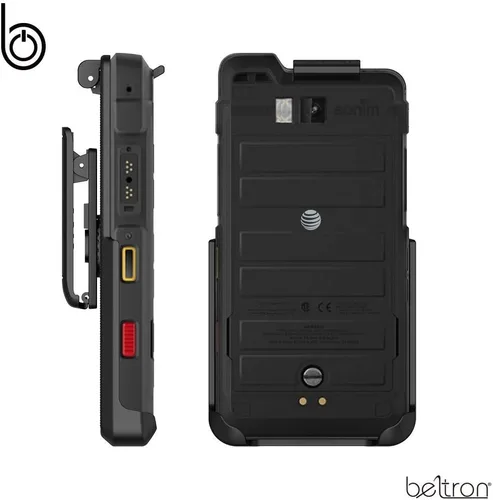 Vista 2 de BELTRON Sonim XP8 - Funda resistente con clip para cinturón (AT&T FirstNet Sprint Verizon XP8800) Características: ajuste seguro, cierre