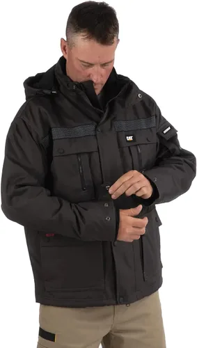 Vista 4 de Caterpillar Men's Big and Tall Heavy Insulated Parka (Regular and Big & Tall Sizes)