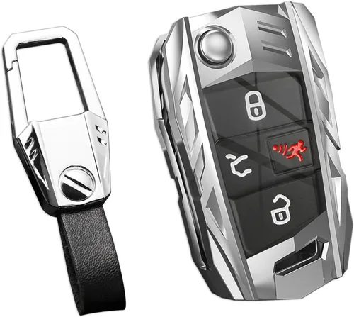 Vista 87 de Funda para Llavero Audi, Llavero, Protección de Aleación de Zinc Funda para Llave de Automóvil para A3 A4 A5 A6 Q7 Q5 TTS SQ5 R8 RS4 RS5 S5