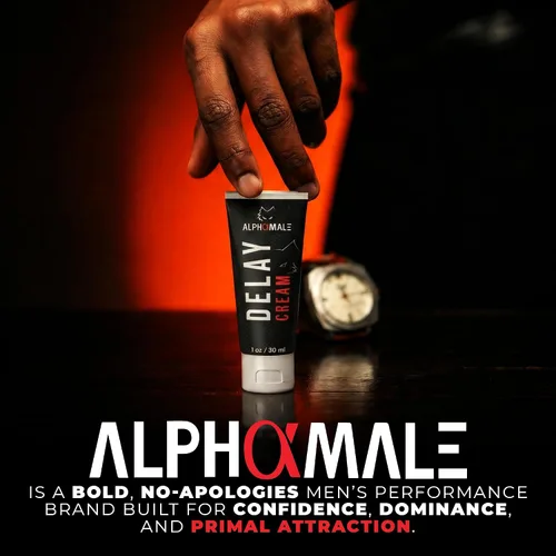 Vista 7 de AlphaMale Crema retardante premium – dura más tiempo en la cama – Crema desensibilizante con 7.5% de benzocaína – Alternativa sin desorden