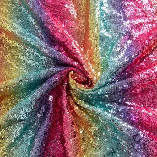 Vista 11 de ShinyBeauty 1 Yarda de Tela Negra por Yarda, Tela de Lentejuelas para Coser, Tela con Purpurina, Material de Lentejuelas por Yarda, Confección