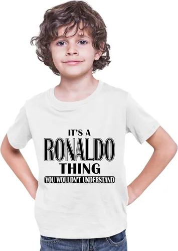 Vista 8 de Go All Out Camiseta Youth It's A Ronaldo Thing You Wouldn't Understand