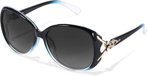 Vista 20 de FIMILU Gafas de sol para mujer, lentes de sol polarizados de gran tamaño, gafas de sol grandes para mujer, protección UV
