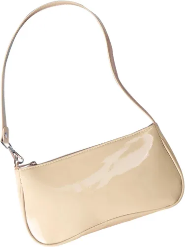 Vista 2 de Floerns Bolso de hombro clásico retro para mujer, bolso de mano pequeño