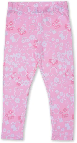Vista 6 de Disney Minnie and Mickey Girls Tank Top, T-Shirt, Short, Legging and Scrunchie Set for Toddler and Little Kids
