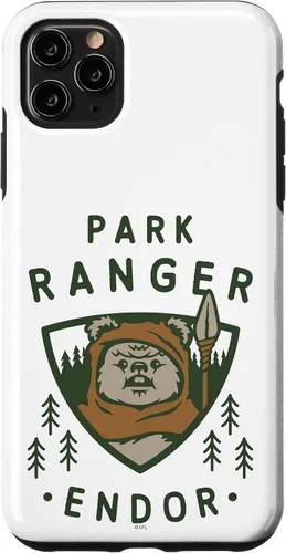 Vista 13 de Funda para iPhone 16 Star Wars Ewok Park Ranger Endor