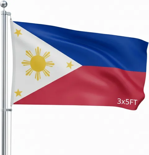 Vista 49 de Bandera para exteriores de SSK de poliéster resistente al clima por ambos lados. Tamaño grande: 3 pies por 5 pies, camuflaje (Army Star (Camo))