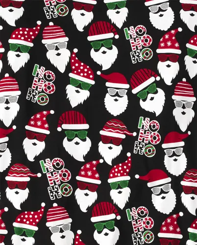 Vista 3 de The Children's Place Pijama de Navidad unisex para bebé, algodón