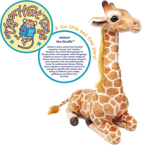Vista 3 de TigerHart Jehlani La Jirafa - Peluche de 18 Pulgadas