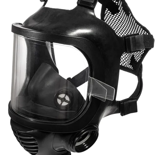 Vista 3 de MIRA Safety PROFILM - Protector de visera para respirador de cara completa (4 capas transparentes)