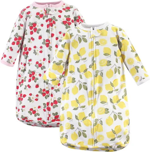 Vista 21 de Hudson Baby Saco de dormir unisex de algodón con manga larga para bebé, saco, manta