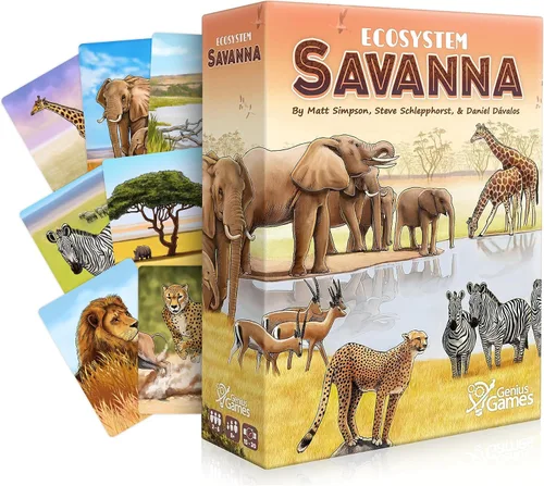 Vista 10 de Ecosistema - Un juego de cartas familiar sobre la construcción de hábitats ¡Aprende sobre animales, ecología y biodiversidad para niños, adultos