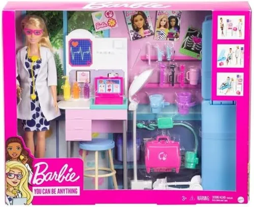 Vista 4 de Muñeca Barbie (Juego de muñeca Deluxe de Doctora Médica)