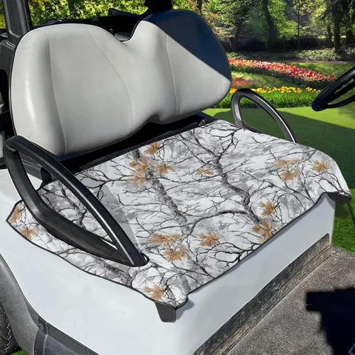 Vista 30 de AFPANQZ Toalla personalizada para cubierta de asiento de carrito de golf, añade tu texto, imagen, logotipo, nombre, protector de asiento de carrito