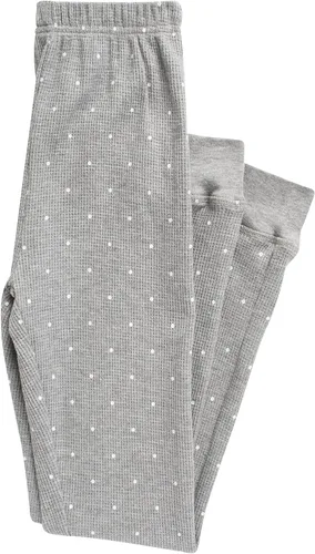 Vista 31 de Rene Rofe Girls' Thermal Underwear Set - 2 Piece Waffle Knit Top and Long Johns (2T-16)
