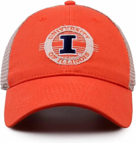 Vista 23 de The Game NCAA Snapback - Parche de malla - Comodidad clásica - Tamaño ajustable - Deja que todos sepan a qué equipo apoyas School seal patch with