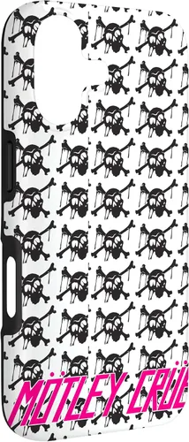 Vista 3 de Mötley Crüe Pink Logo Skulls Case for iPhone 17
