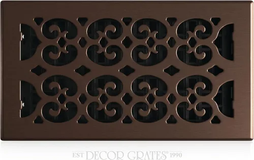 Vista 40 de Decor Grates Registro de suelo SPH210-RB, 2x10, acabado bronce frotado