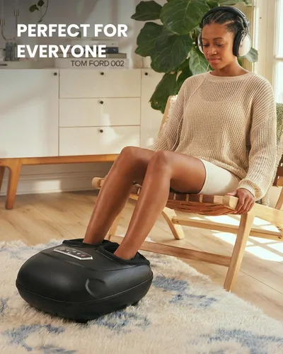Vista 4 de CILI Masajeador de Pies con Calor, Máquina de Masaje Shiatsu para Pies 2025 para Alivio del Dolor de Fascitis Plantar y Neuropatía, Masajeador