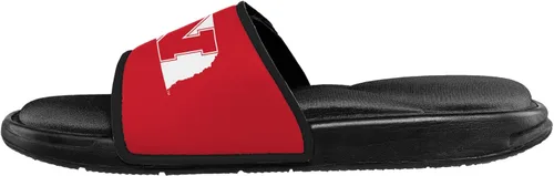 Vista 124 de FOCO Sandalias deportivas de espuma para ducha con logotipo de equipo universitario de la NCAA para hombre