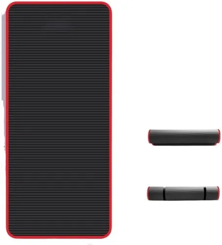 Vista 5 de colchoneta de gimnasia Colchoneta Antideslizante De Alta Densidad Para Yoga, Pilates, Fitness, Deportes, Gimnasio, Hogar, Almohadilla Impermeable