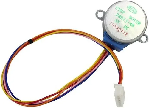 Vista 3 de 28BYJ-48 5V Motor paso a paso de engranajes 4 fases + placa de controlador ULN2003 para kit de bricolaje (tamaño : 28BYJ 48)