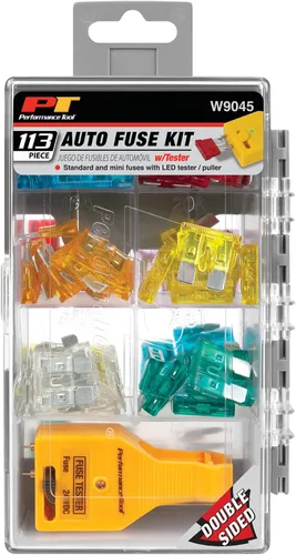 Vista 6 de Performance Tool W9045 113pc kit de fusible automático con probador