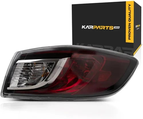 Vista 9 de Para 2010 2011 2012 2013 Mazda 3 luz trasera lado del conductor MA2800144 para sedán; Tipo std BBM4-51-160F
