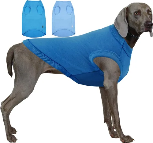 Vista 13 de Camisas Lisas para Perros, Ropa Sólida para Perros, Camiseta Ligera Elástica, Sin Mangas Blanca para Cachorros Chihuahua Gatos Disfraces Pequeños