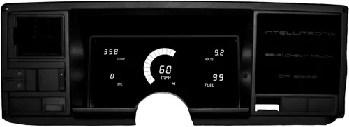 Vista 3 de Intellitronix Panel de tablero digital LED compatible con Chevy Truck 1988-1991 DP6005B (azul)