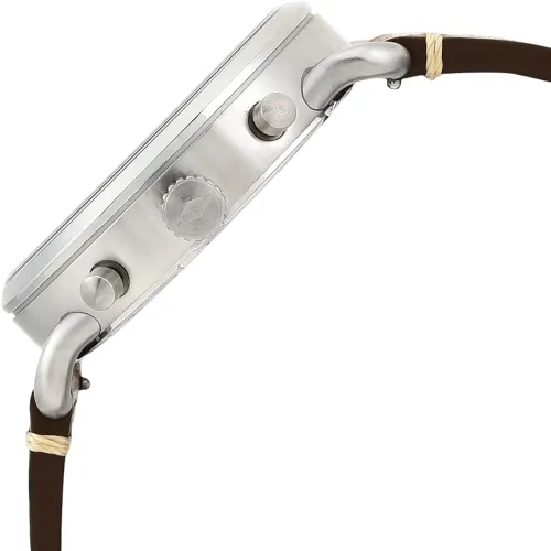 Vista 5 de Fossil Commuter - Reloj de cuarzo para hombre de acero inoxidable y piel, estilo casual