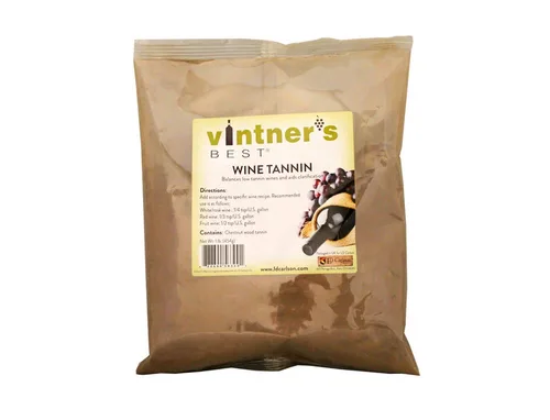 Vista 2 de Tanino de vino - 1 lb, Marrón, 2