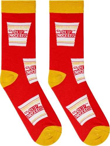 Vista 5 de Crazy Socks, Calcetines divertidos con temática de comida y aperitivos para hombre, estilos surtidos coloridos