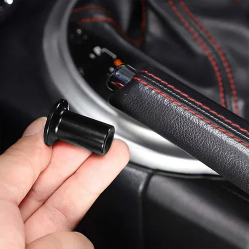 Vista 5 de AICEL Botón de Deriva con Perilla Giratoria, 2 Piezas Cubierta de Emergencia para Mango de Freno de Mano E-Brake, Botón de Bloqueo de Perilla
