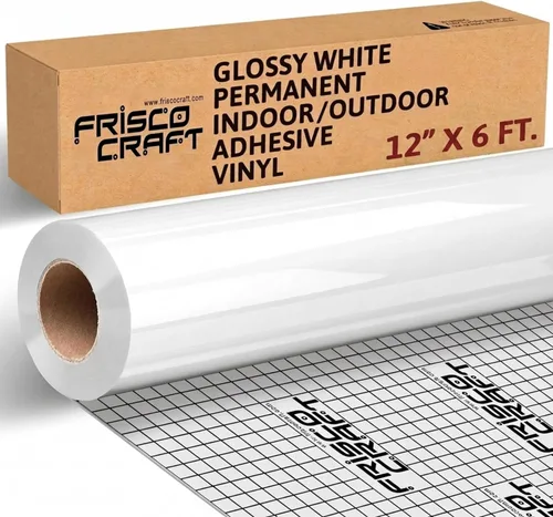 Vista 17 de Frisco Craft s Vinilo permanente azul brillante - 12" x 6 pies