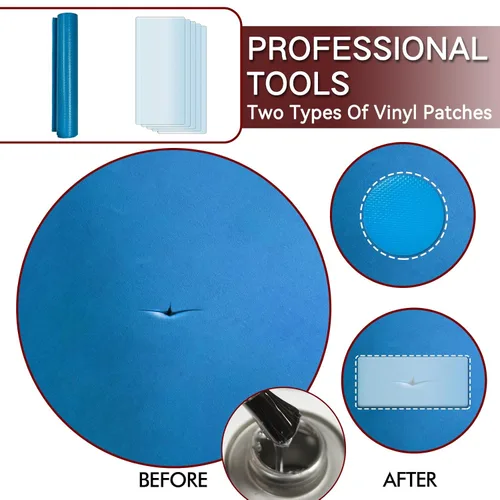 Vista 4 de Cemento de vinilo con cepillo, cemento de PVC impermeable, pegamento adhesivo de vinilo de alta resistencia para inflables, revestimientos