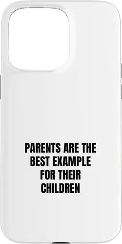 Vista 28 de iPhone 16 Parents are the best example for their children Case